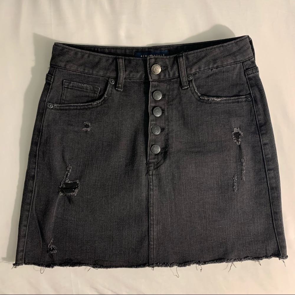 Denim Mini Skirt